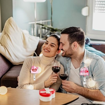 Cute Valentine's Nurse Badge Reel for Office & School