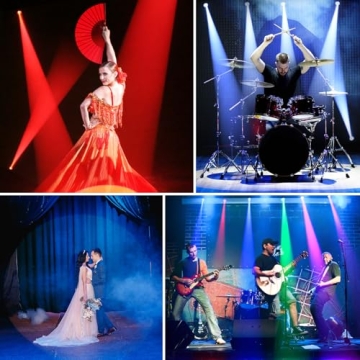 20W RGBW Pinspot Light with Remote for Events