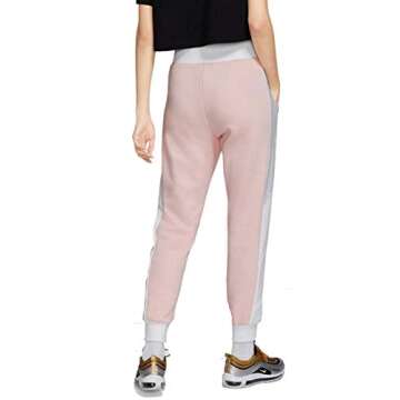 Nike NSW Essential Pants Regular Fleece Dark Grey Heather/White SM