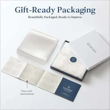 RENESSY Premium Silk Pillowcase 100% Organic Mulberry Silk, 22 Momme, Grade 6A - Oeko-Tex Certified in Germany - Luxury for Hair & Skin, 1 Piece (Standard Size 20x26 Inches, Graphite Grey)