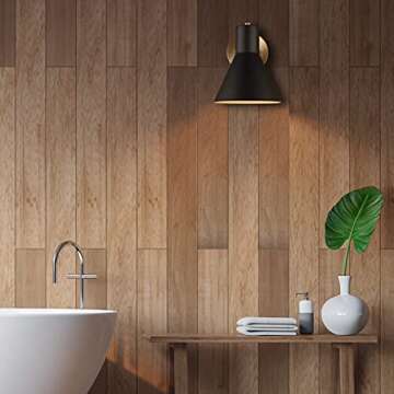 Generation Lighting 4141301-848 Towner One - Light Wall / Bath Sconce Vanity Style Fixture, Satin Br...