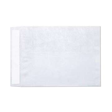 Tyvek Envelopes –Strong Lightweight Professional Shipping Mailer w/Tear-Resistant EnDoc™ Tyvek® Construction & Easy Self Seal Closure – Bright White DuPont – Bulk Pack of 15 – 12x15 1/2