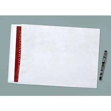 Tyvek Envelopes –Strong Lightweight Professional Shipping Mailer w/Tear-Resistant EnDoc™ Tyvek® Construction & Easy Self Seal Closure – Bright White DuPont – Bulk Pack of 15 – 12x15 1/2
