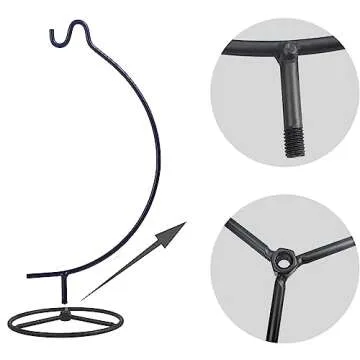 Sturdy Maibloln Ornament Display Stand for Home Decor