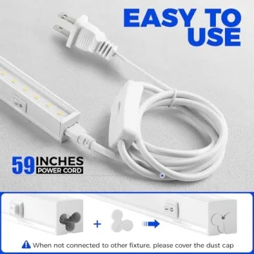 Barrina T5 Grow Lights, Full Spectrum LED for Indoor Plants