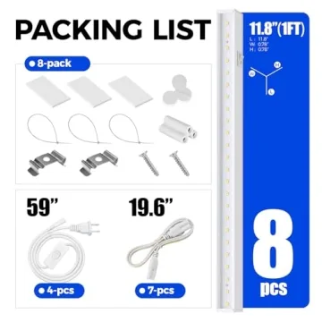 Barrina T5 Grow Lights, Full Spectrum LED for Indoor Plants