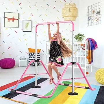 Slsy Adjustable Gymnastics Bars for Kids Training Home