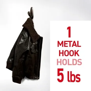 Command 5 lb Hooks - Easy Damage-Free Hanging Solutions