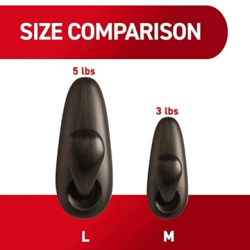 Command 5 lb Hooks - Easy Damage-Free Hanging Solutions