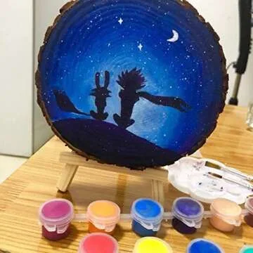 Rustic Wood Slices for DIY Crafts and Decorations