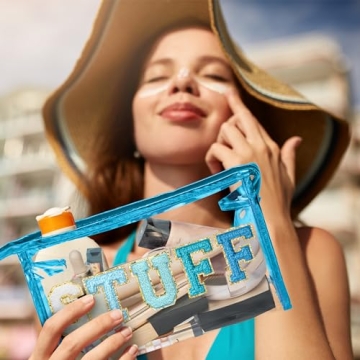 Y1tvei SUN STUFF Stylish Makeup Bags Set for Travel