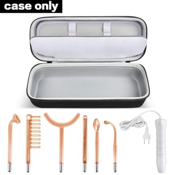 Compact Skin Care Tools Case for High Frequency Wands