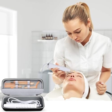 Compact Skin Care Tools Case for High Frequency Wands