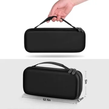 Compact Skin Care Tools Case for High Frequency Wands