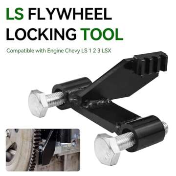Bentolin LS Flywheel Locking Tool Flexplate Flywheel Holder Compatible with Engine Chevy LS 1 2 3 LS...