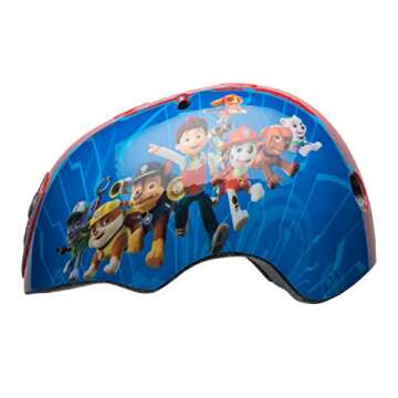 BELL Paw Patrol Bike Helmet, Blue/Red , Child (5-8 yrs.)