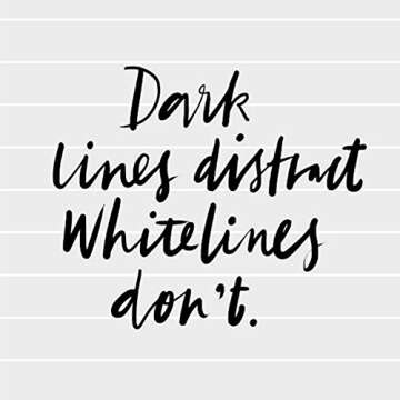 ROARING SPRING Whitelines Premium Spiral Notebook, 5x5 Graph Ruled, 11" x 8.5", 70 Sheets, Digitally Download Your Notes, Free App, Pack of 3