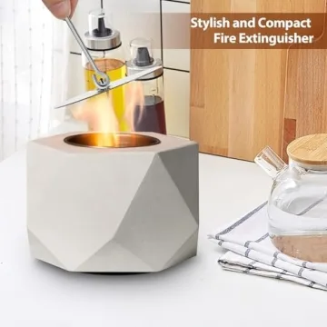 KIZZBY Tabletop Fireplace - Elegant Indoor Outdoor Decor