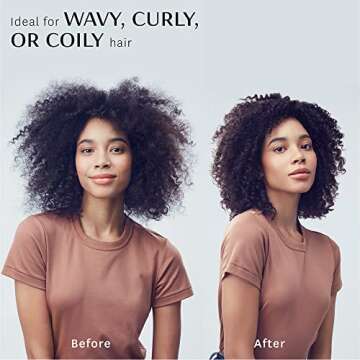 T3 Fit Diffuser | Compatible with T3 Fit Ionic Hair Dryer only | Volumize, Define Curls and Eliminate Frizz for Wavy, Curly or Coily Hair,5.3 x 5.3 x 3.5 inches,White