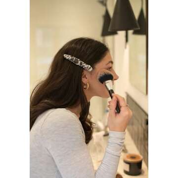 FRAMAR Cow Print Alligator Clips For Hair Styling - Cow Hair Clip For Women, Alligator Hair Clips For Women, Western Hair Clips, Cow Print Stuff, Cute Hair Clips For Styling, Hair Sectioning Clips – 4