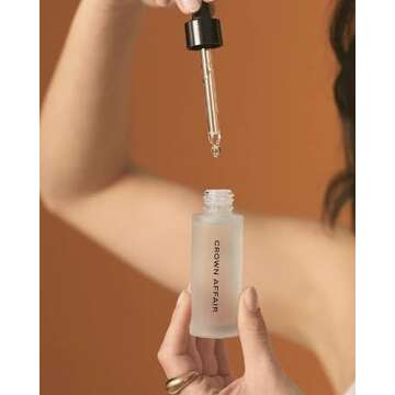 CROWN AFFAIR The Oil Lightweight Hair Serum for Hydration