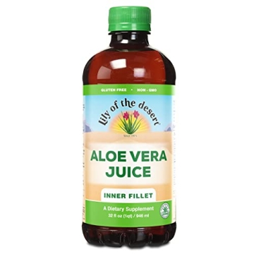 Lily Of The Desert Aloe Vera Juice for Gut Health and Glowing Skin