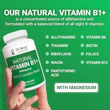 Dr. Berg’s Allithiamine Vitamin B1 B6 B12 Complex