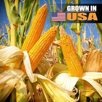 Old Potters Wildlife Whole Corn, Corn for Feeding Wildlife, Deer, and Chickens 15 lbs.