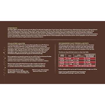 Nature'S Logic Canine Beef Meal Feast, 26.4Lb