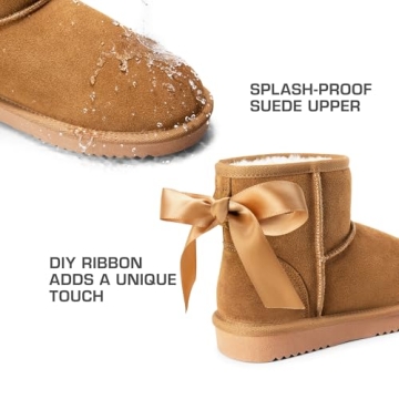 DREAM PAIRS Women's Snow Boots - Cozy, Stylish & Warm