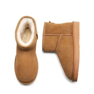 DREAM PAIRS Women's Snow Boots - Cozy, Stylish & Warm