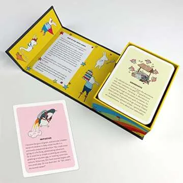 Knock Knock Affirmators! Deluxe Deck: 100 Affirmation Cards Deck - Affirmation Cards to Help You Help Yourself Without The Self-Helpy-Ness