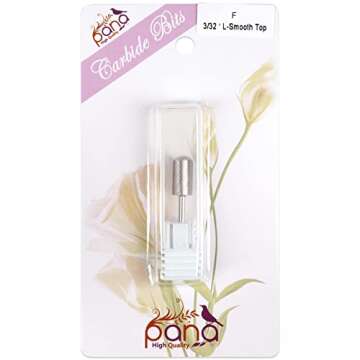 Pana Professional Silver F Large Dome Top Barrel Bit