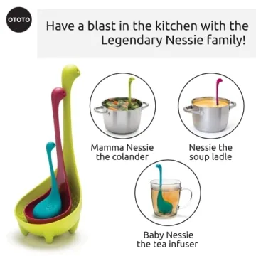 Nessie Family Kitchen Set - Fun Cooking Tools