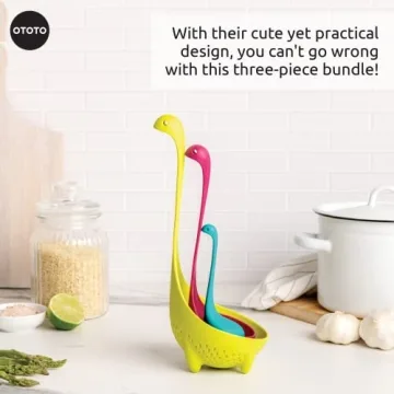 Nessie Family Kitchen Set - Fun Cooking Tools