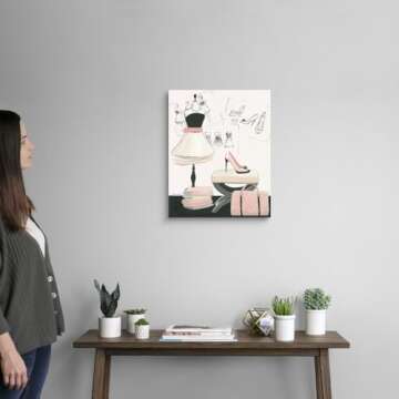 Stunning Dress Fitting Canvas Art by Marco Fabiano - 16x20