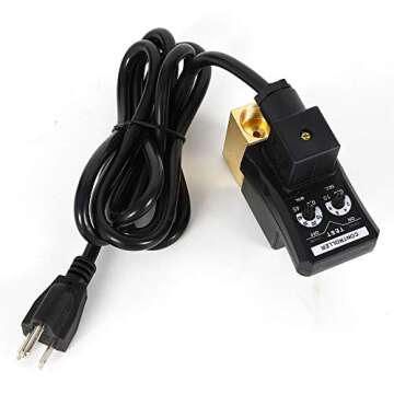 Automatic Air Compressor Drain Valve for Timed Efficiency