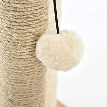 Amazon Basics Cat Triple Scratching Posts, Beige