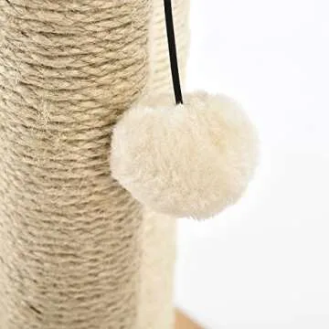 Amazon Basics Cat Triple Scratching Posts, Beige