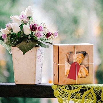 G2PLUS 100PCS Red Gift Tags for Every Occasion