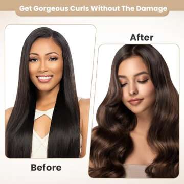 Velvet Heatless Curling Rods for Effortless Overnight Curls