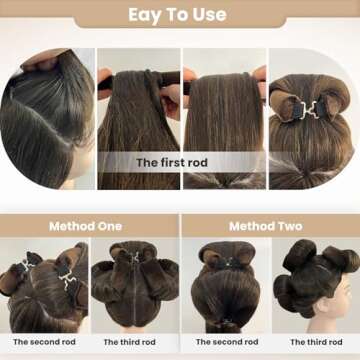 Velvet Heatless Curling Rods for Effortless Overnight Curls