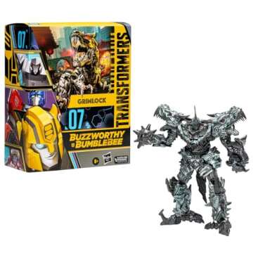 Transformers Studio Series 07BB Buzzworthy Bumblebee Grimlock Action Figure,F7118