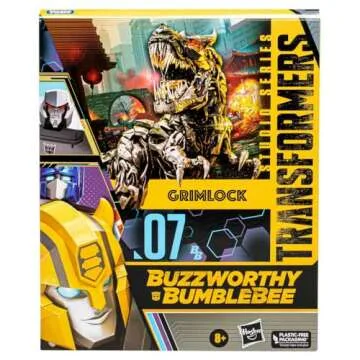 Transformers Studio Series 07BB Buzzworthy Bumblebee Grimlock Action Figure,F7118