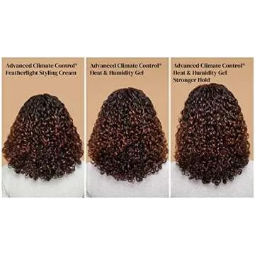 Ouidad Advanced Climate Control Heat & Humidity Stronger Hold Gel Travel Size - 2.5 fl oz, Anti-Frizz Nano Technology, Styling Gel, Prevents Flyaways & Frizz, Crunch-free Hold, For All Curl Types