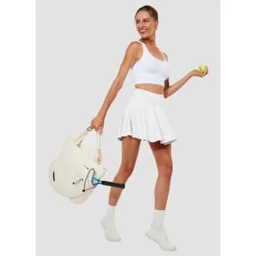 Hiwzffy High Waisted Tennis Skirts with Pockets