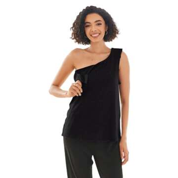 Deyeek Post Shoulder Surgery Shirts for Women Tear Away Snap Button Rotator Cuff Shirt Mastectomy Ch...