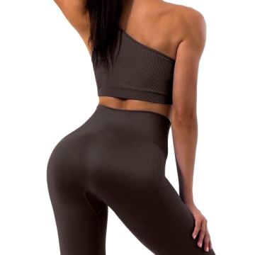 Sportneer Women’s Ribbed Workout Set: Stylish & Functional