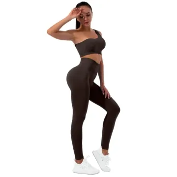 Sportneer Women’s Ribbed Workout Set: Stylish & Functional