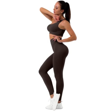 Sportneer Women’s Ribbed Workout Set: Stylish & Functional